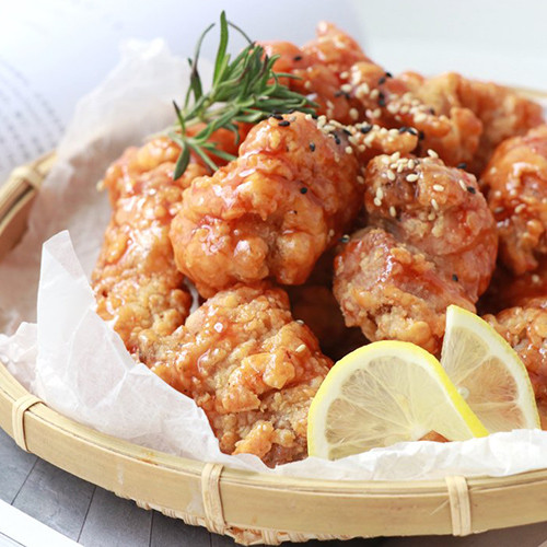 Pollo Frito Con Salsa De Soja